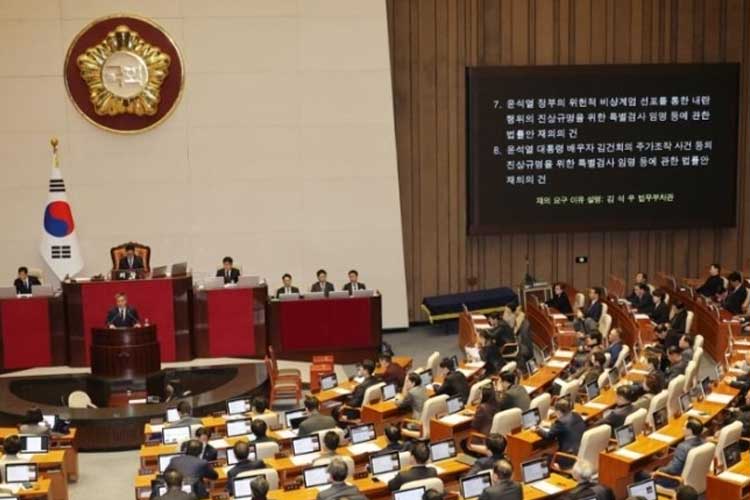 Majelis Nasional Korea Selatan Gagal Loloskan RUU Penyelidikan Khusus Terhadap Presiden