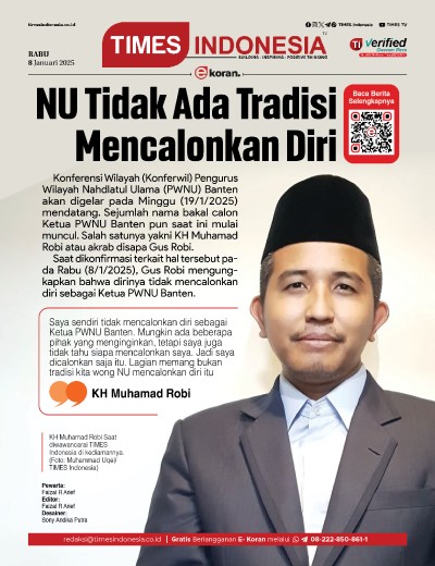 Edisi Rabu, 8 Januari 2024: E-Koran, Bacaan Positif Masyarakat 5.0