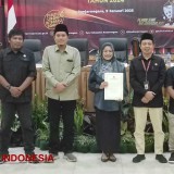 KPU Banjarnegara Gelar Rapat Terbuka Penetapan Calon Bupati dan Wabup Terpilih