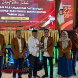 KPU Kabupaten Blitar Tetapkan Rijanto-Beky sebagai Bupati dan Wakil Bupati Blitar