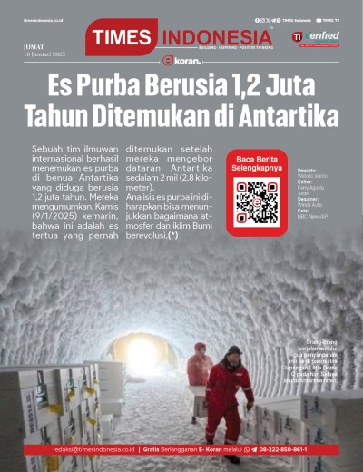 Edisi Jumat, 10 Januari 2025: E-Koran, Bacaan Positif Masyarakat 5.0