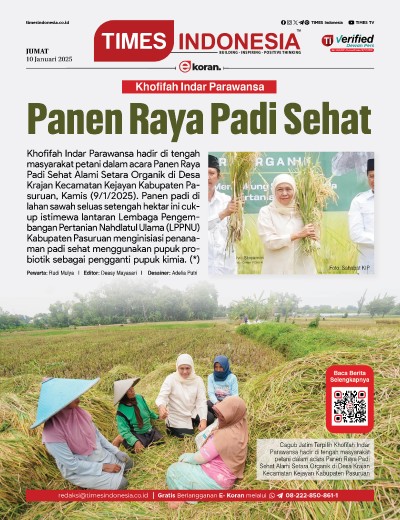 Edisi Jumat, 10 Januari 2025: E-Koran, Bacaan Positif Masyarakat 5.0