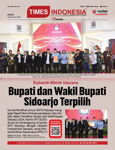 Edisi Jumat, 10 Januari 2025: E-Koran, Bacaan Positif Masyarakat 5.0