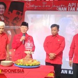 Ketua DPC PDIP Majalengka, Karna Sobahi Kobarkan Semangat Perjuangan Kader