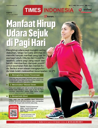 Edisi Sabtu, 11 Januari 2024: E-Koran, Bacaan Positif Masyarakat 5.0