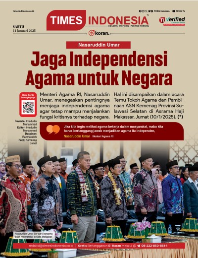 Edisi Sabtu, 11 Januari 2024: E-Koran, Bacaan Positif Masyarakat 5.0