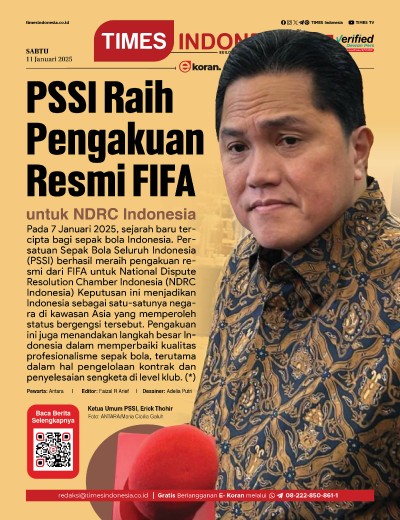 Edisi Sabtu, 11 Januari 2025: E-Koran, Bacaan Positif Masyarakat 5.0