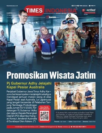 Edisi Sabtu, 11 Januari 2025: E-Koran, Bacaan Positif Masyarakat 5.0