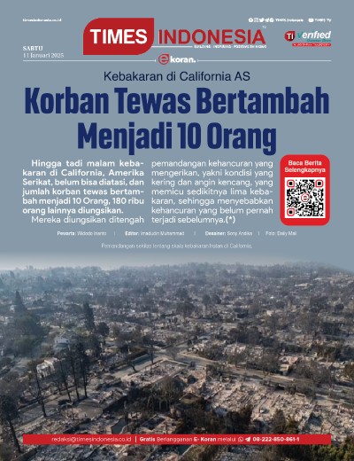 Edisi Sabtu, 11 Januari 2024: E-Koran, Bacaan Positif Masyarakat 5.0