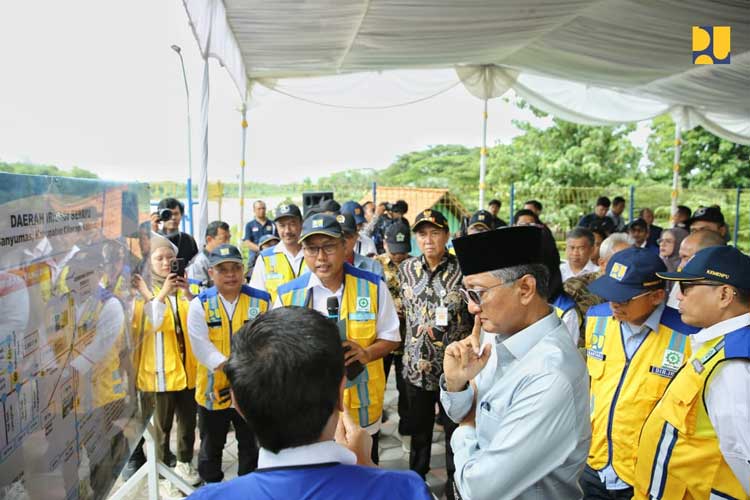 Tingkatkan Produktivitas Padi, Menteri PU: Rehabilitasi DI Serayu Terus Dilanjutkan