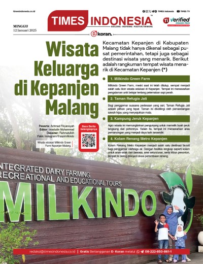 Edisi Minggu, 12 Januari 2024: E-Koran, Bacaan Positif Masyarakat 5.0