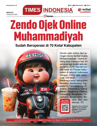 Edisi Minggu, 12 Januari 2024: E-Koran, Bacaan Positif Masyarakat 5.0