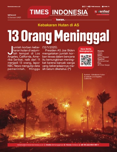 Edisi Minggu, 12 Januari 2024: E-Koran, Bacaan Positif Masyarakat 5.0