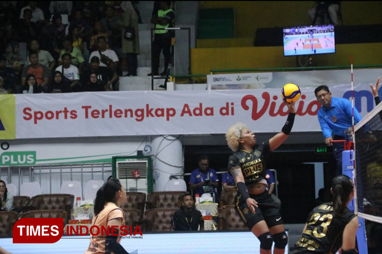 PLN Mobile Proliga 2025, Gresik Petrokimia Menang Telak Atas Yogya Falcons