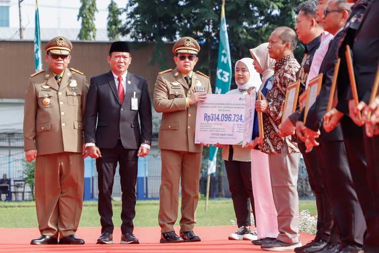 Pimpin Apel Bulan K3, Pj Gubernur Jatim Tekankan Pentingnya Peningkatan Kapasitas SDM