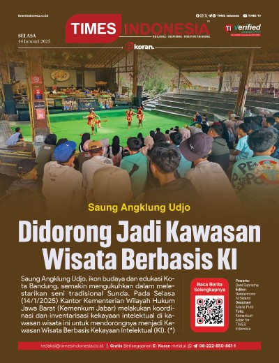 Edisi Selasa, 14 Januari 2025: E-Koran, Bacaan Positif Masyarakat 5.0