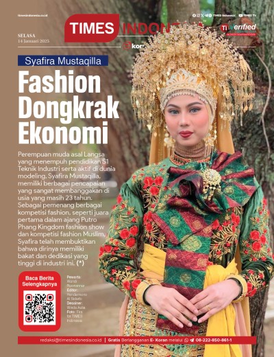 	Edisi Selasa, 14 Januari 2025: E-Koran, Bacaan Positif Masyarakat 5.0