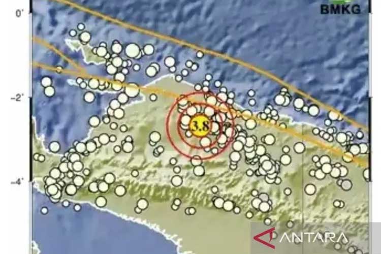 Empat Gempa Guncang Sulawesi dan Papua pada Selasa Dini Hari