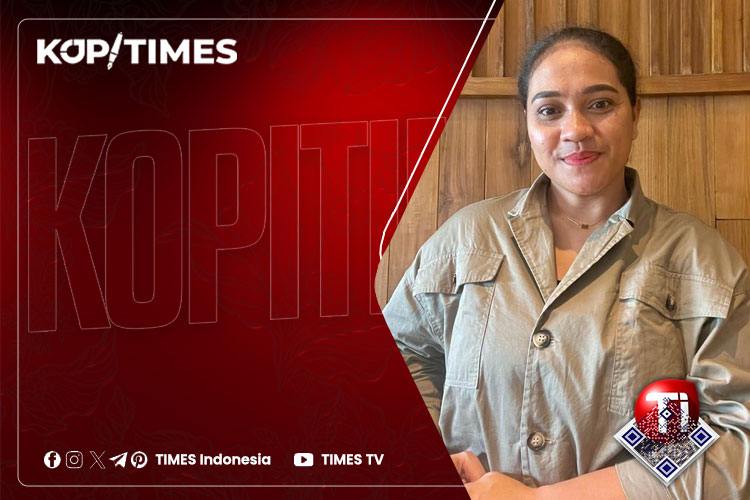 Olivia Pamela Dumatubun, S.Ak Ketua Perempuan Lumbung Informasi Rakyat (LIRA) Papua.