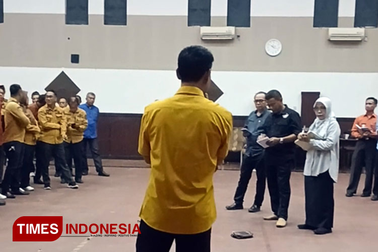 Kecewa Tak Dihadiri Pj Wali Kota, Audensi Apdesi Kota Banjar Diwarnai Aksi Walk Out