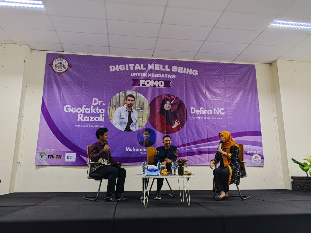 Talkshow Universitas Sahid. (FOTO: Ikhsan/TIMES Indonesia)