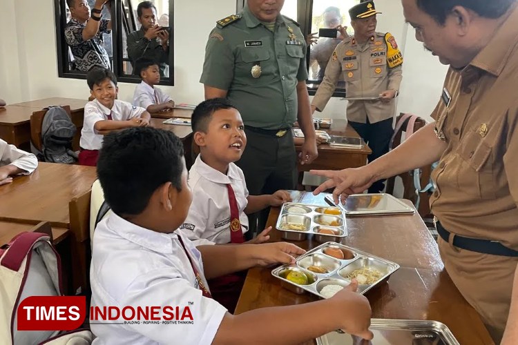 Bupati Pangandaran Hadiri Peluncuran Makan Bergizi Gratis Tahap keDua