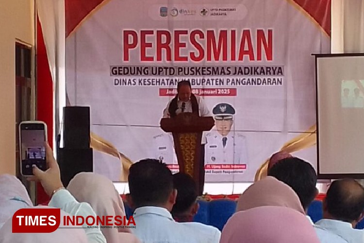 Bupati Pangandaran Resmikan Puskesmas Rawat Inap Jadikarya