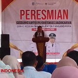 Bupati Pangandaran Resmikan Puskesmas Rawat Inap Jadikarya