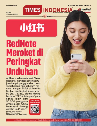 Edisi Rabu, 15 Januari 2025: E-Koran, Bacaan Positif Masyarakat 5.0