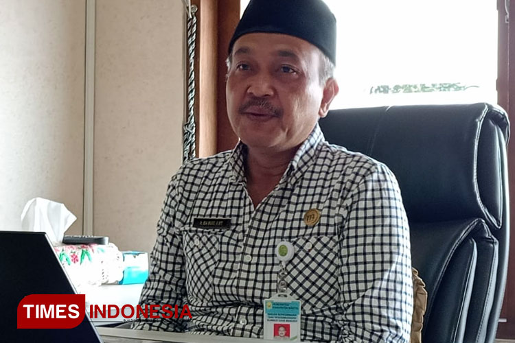 Kepala BKPSDM Bantul, Isa Budihartomo. (Foto: Edis/TIMES Indonesia)