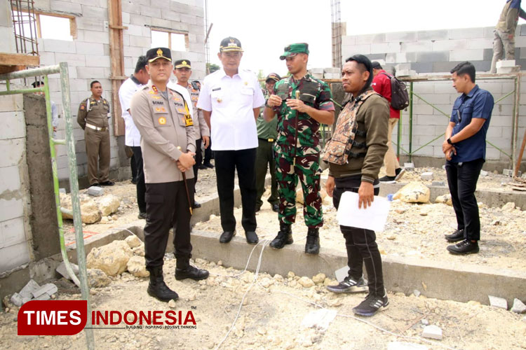 Dandim Lamongan Tinjau Rencana Pembangunan Dapur MBG di Jotosanur