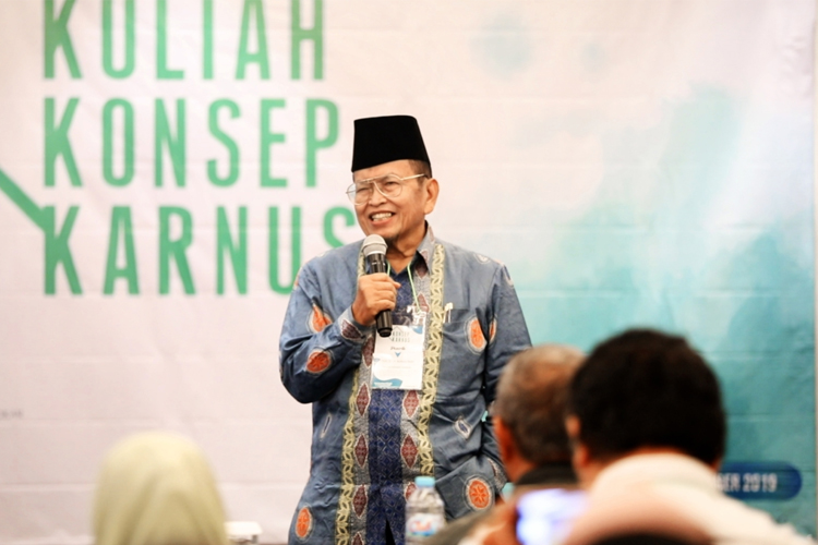 foto dokumen Prof. Dr. KH Ridwan Nasir, mantan Rektor Institut Agama Islam Negeri (IAIN) Sunan Ampel Surabaya (kini Universitas Islam Negeri Sunan Ampel, UINSA). (foto: dok TIN)