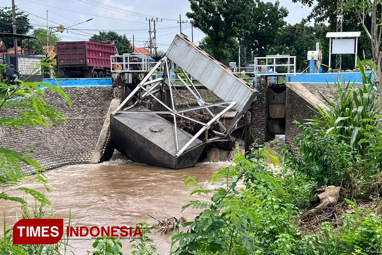 Dam Kelep Jebol, Irigasi 194 Hektare Sawah di Probolinggo Terganggu