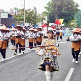 Tampil Memukau, Puluhan Tim Drumband Bersaing di Kejuaraan Banyuwangi 2025