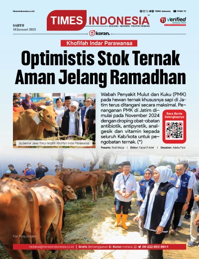 	Edisi Sabtu, 18 Januari 2025: E-Koran, Bacaan Positif Masyarakat 5.0