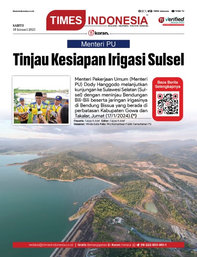 Edisi Sabtu, 18 Januari 2025: E-Koran, Bacaan Positif Masyarakat 5.0