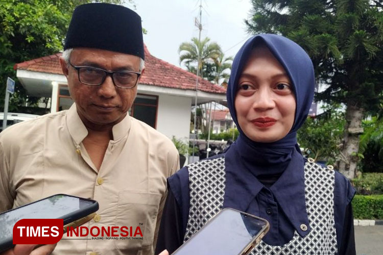 Silahturahmi, Wali Kota Kediri Terpilih Vinanda Prameswati Temui Pj Wali Kota Kediri