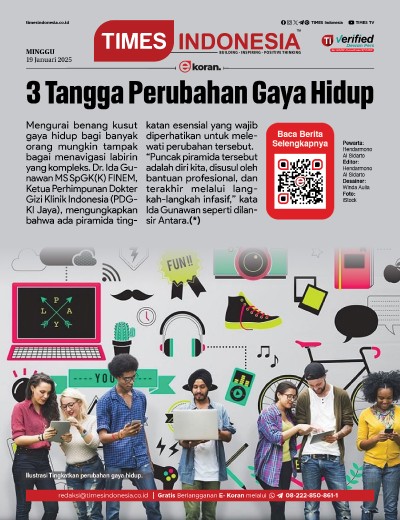 Edisi Minggu, 19 Januari 2025: E-Koran, Bacaan Positif Masyarakat 5.0