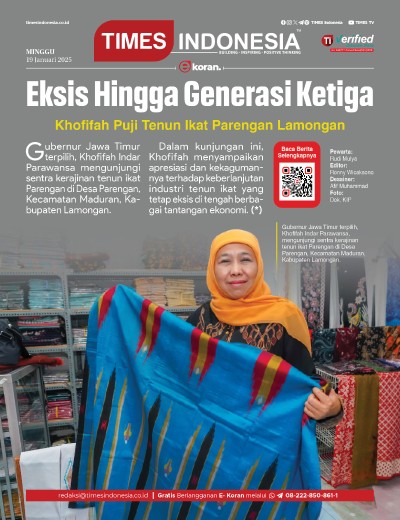 Edisi Minggu, 19 Januari 2025: E-Koran, Bacaan Positif Masyarakat 5.0