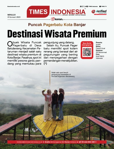 Edisi Minggu, 19 Januari 2025: E-Koran, Bacaan Positif Masyarakat 5.0