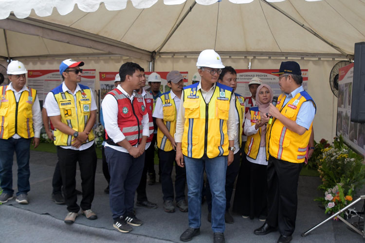 Menteri PU Tinjau Progres Perbaikan Jalan Gondanglegi-Balekambang di Kabupaten Malang