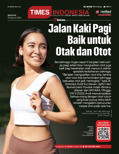 	Edisi Minggu, 19 Januari 2025: E-Koran, Bacaan Positif Masyarakat 5.0