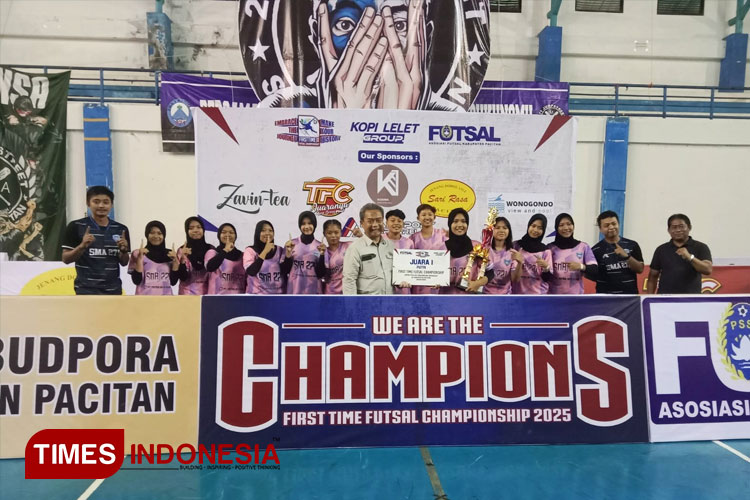 Futsal SMAN 1 Pacitan Kawinkan Gelar Juara