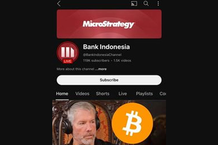 Michael Sailor. (Tangkapan Layar)