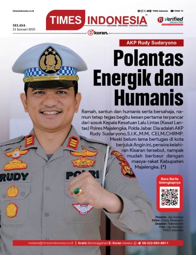 Edisi Selasa, 21Januari 2024: E-Koran, Bacaan Positif Masyarakat 5.0