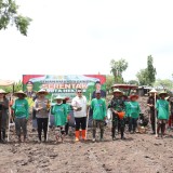 Kolaborasi dalam Program Tanam Jagung Serentak 1 Juta Hektar di Mojokerto