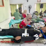 Peringati HUT ke-79 Persit Kartika Chandra Kirana, Kodim 0812 Lamongan Gelar Bakti Sosial