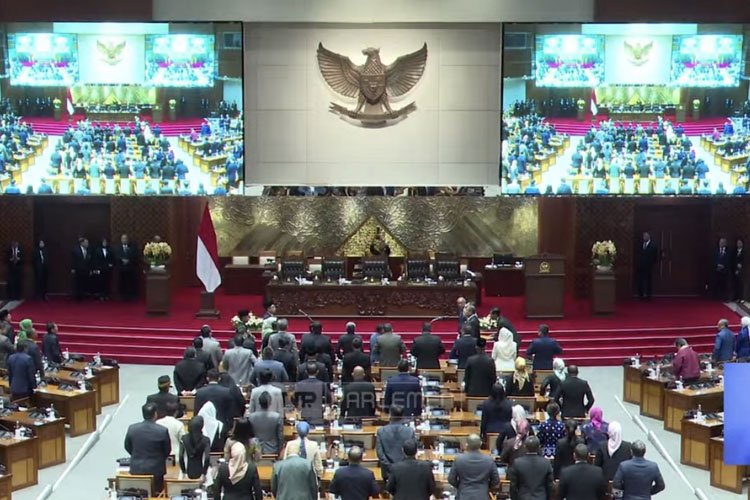 Rapat Paripurna DPR RI Tandai Pembukaan Masa Sidang Perdana Tahun 2025