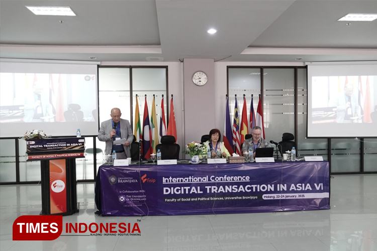 Konferensi Internasional FISIP UB dan Queensland University Bahas Transaksi Digital di Asia