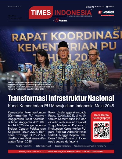 Edisi Rabu, 22 Januari 2025: E-Koran, Bacaan Positif Masyarakat 5.0